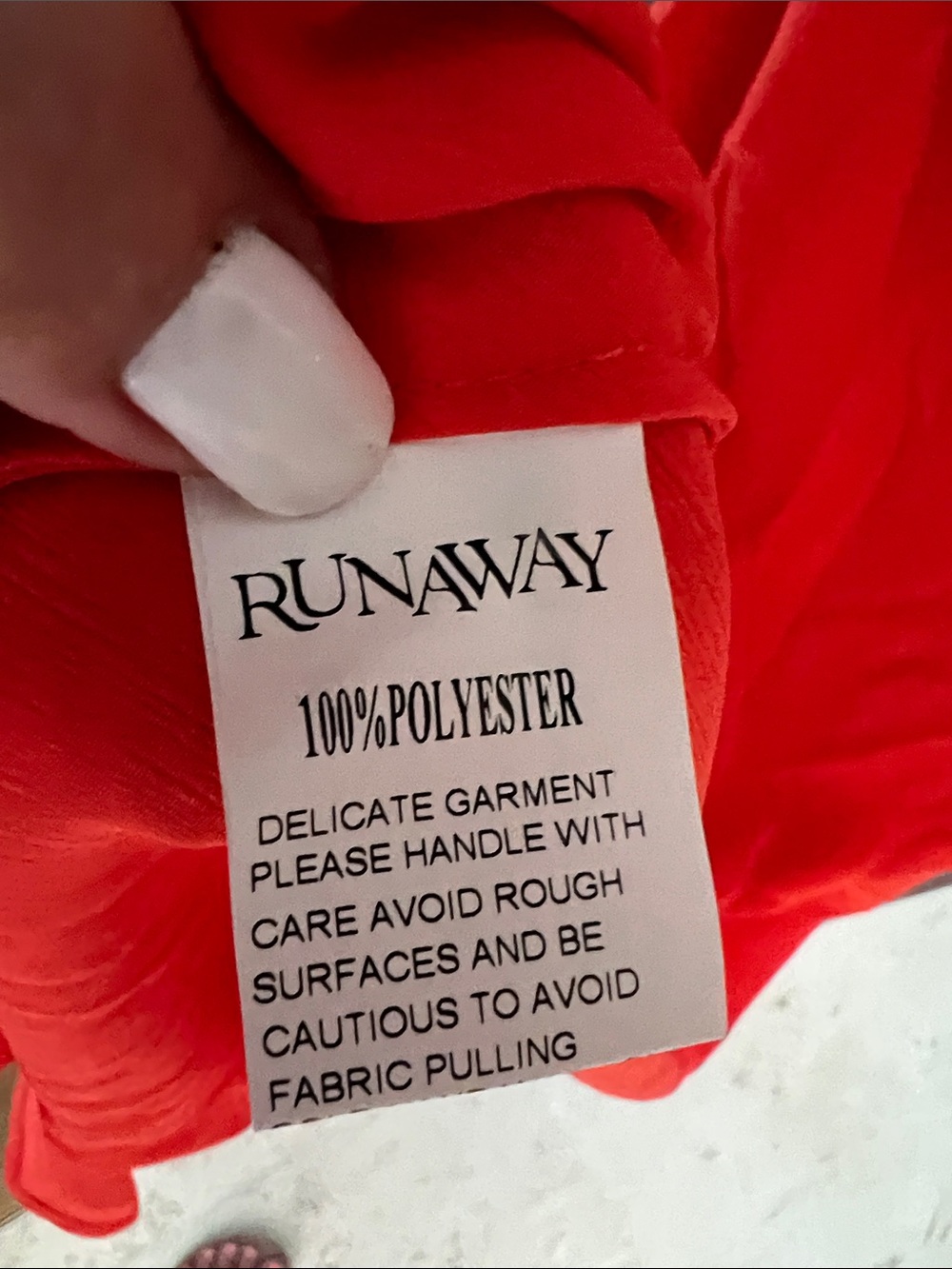 NWT! REVOLVE Runway the Label SHOWPO Winnie red ruffle dress US M - Picture 9 of 10